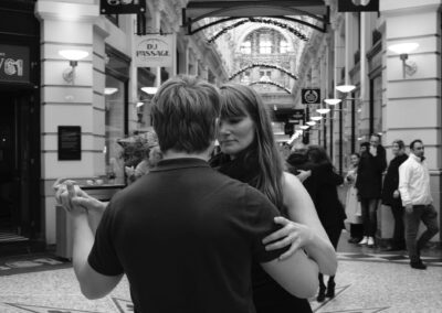 Argentijnse Tango dansen in de Passage, Den Haag